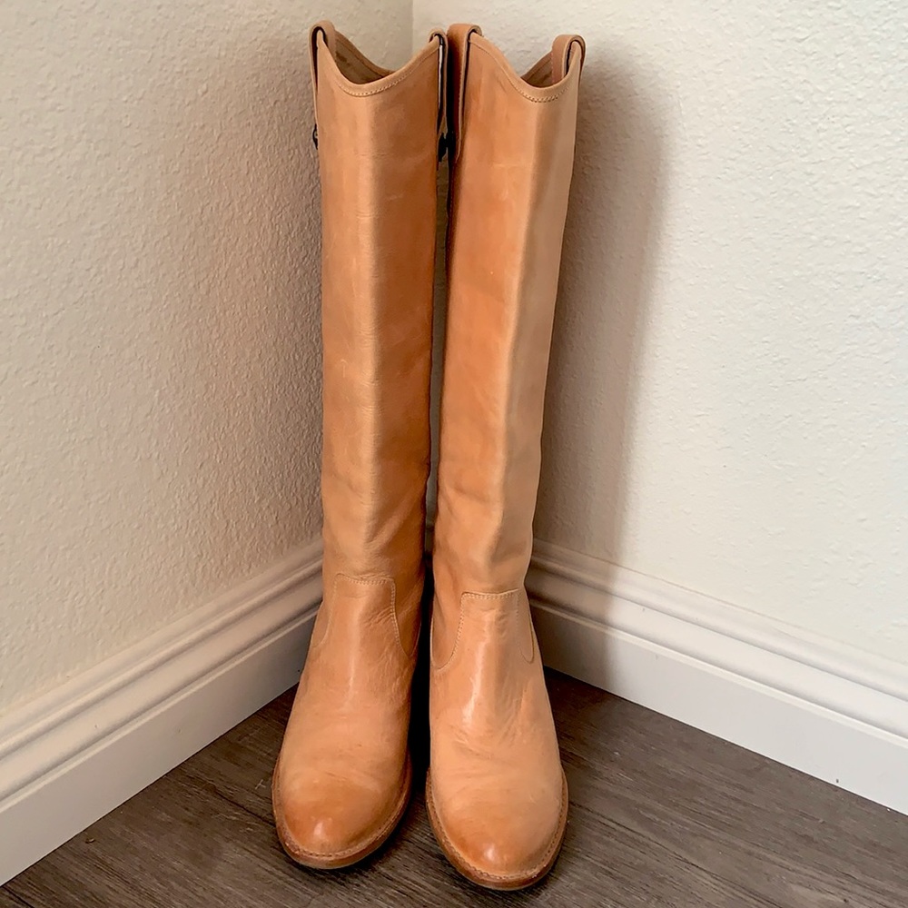 Frye Western Leather Boots size 9
